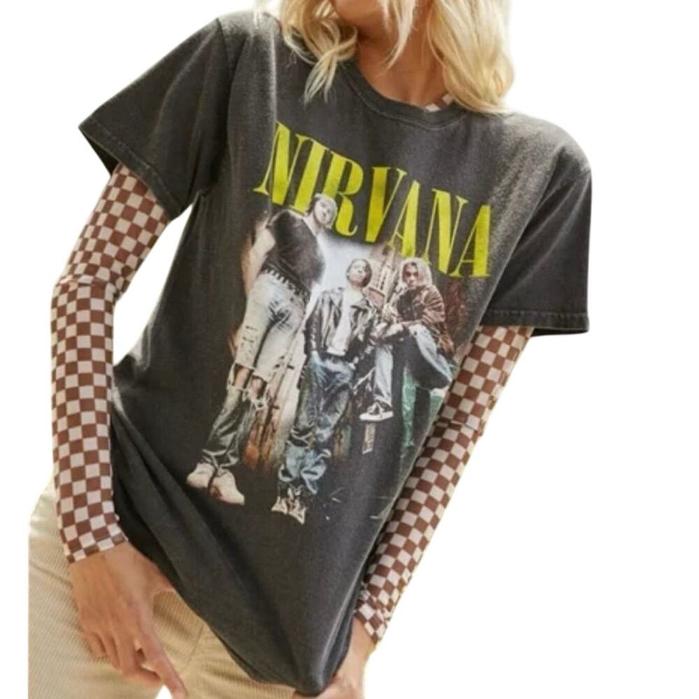 NIRVANA Oversized T-shirt Tee, Size M or L, New with Tag